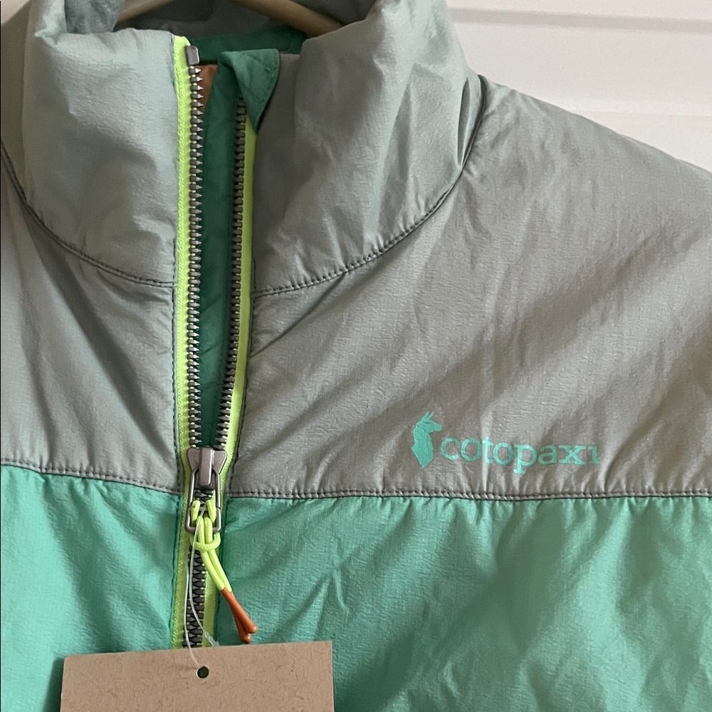 Cotopaxi Teal and Gray Jacket - Picture 2 of 6